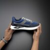 Ecco Premium Nevy Blue And Ash Sneakers For Men (YS-18)