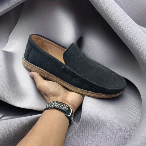 Ambush Black Colour Loafers for Men (LF-102)