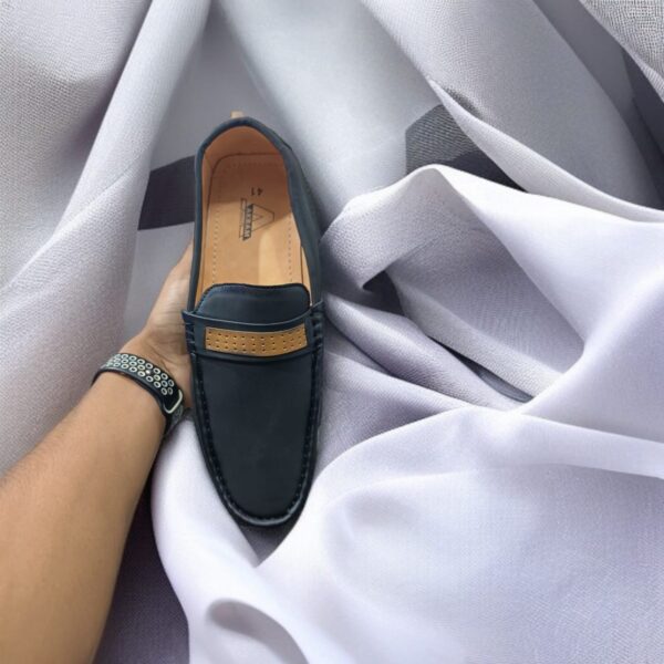Ambush Black Colour Loafers for Men (LF-103)