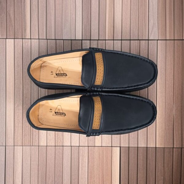 Ambush Black Colour Loafers for Men (LF-103)