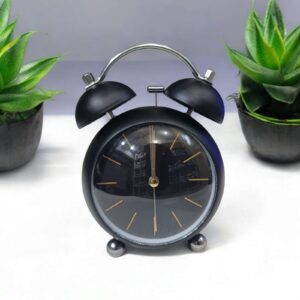 Bell Black Alarm Clock (TC-203)