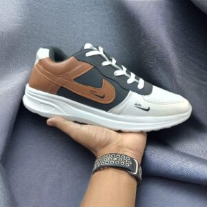 Nike Air Bronze,Blue And White Sneakers for Men (YS-37)