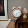 Bell Alarm Soft Pink Clock (TC-208)