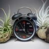 Bell Alarm Mate Black Clock (TC-206)