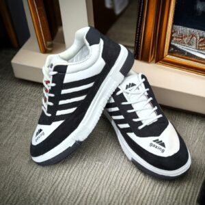 Fashionable Ash And Black Gaxing Sneakerts For men (YS-9)