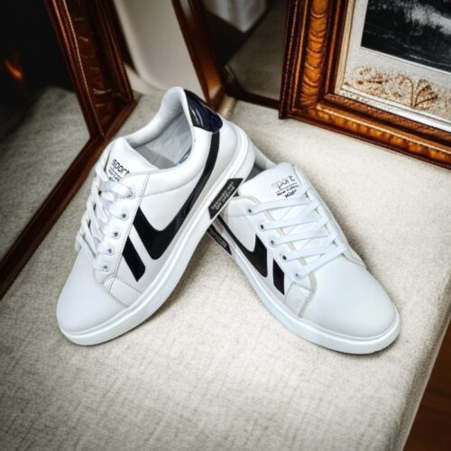 Stylish And Comford White Sneakers For Men (YS-32)