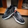 Comfortable Trendy ash and black Sneakers for Men (YS-2)