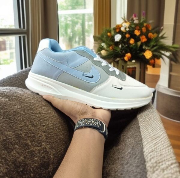 Nike Air Deep BLue and White Sneakers for Men (YS-38)