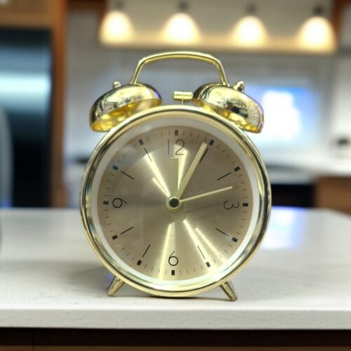 Bell Alarm Golden colour Clock (TC-211)