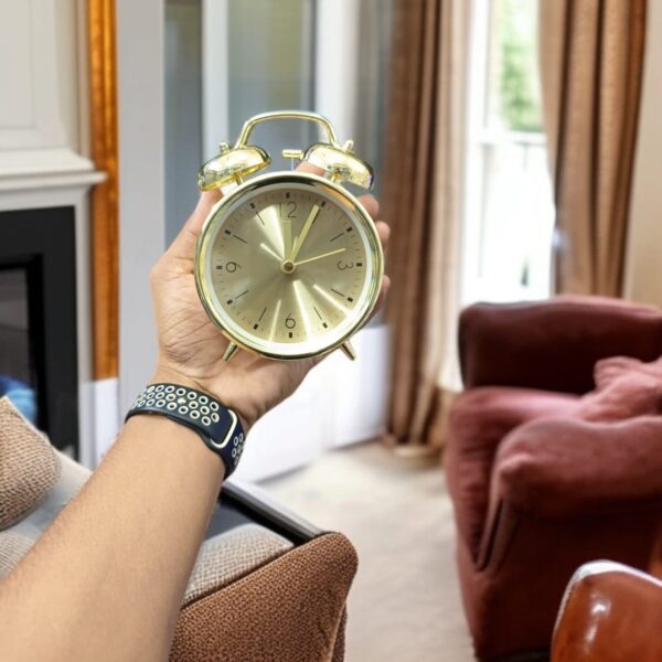 Bell Alarm Golden colour Clock (TC-211)