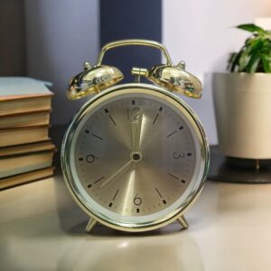Bell Alarm Golden colour Clock (TC-211)
