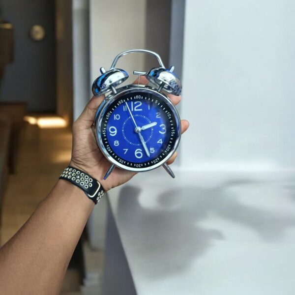 WhatsApp Image 2025-08-02 at 17.20.20_c276a343 Bell Alarm Silver and Deep blue (REDIUM) Clock (TC-205)