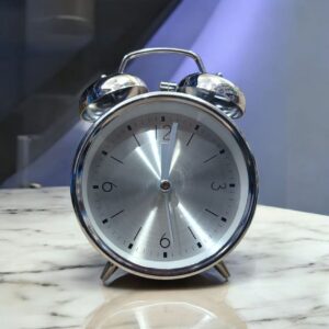 Bell Alarm Silver colour Clock (TC-210)
