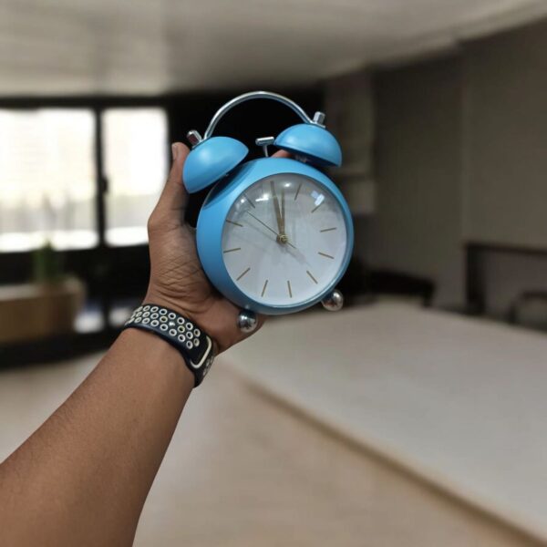 Bell Deep blue Premium Alarm Clock (TC-213) - Image 3