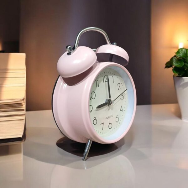 WhatsApp Image 2025-06-28 at 21.29.02_65a2448b Bell Alarm Matt Pink AND White Clock (TC-243)