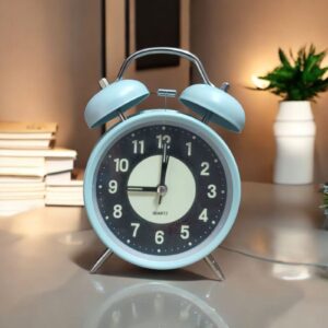 Bell Alarm Light Blue (REDIUM) Clock (TC-224)
