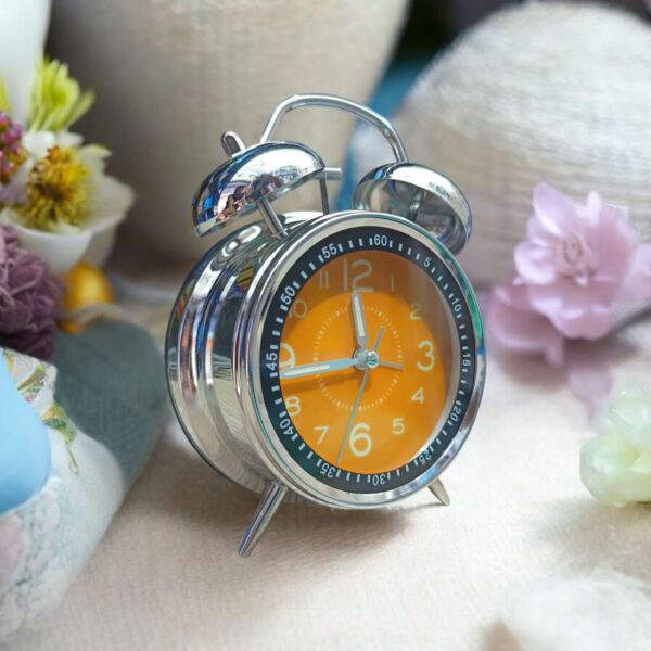 WhatsApp Image 2025-08-09 at 16.16.00_e2dfe948 Bell Alarm Silver and Orange Clock(RADIUM) (TC-226)