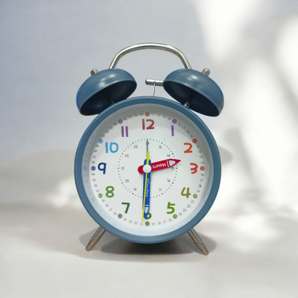 IMG20251007165320 Bell Alarm Violet and White Clock (TC-240)