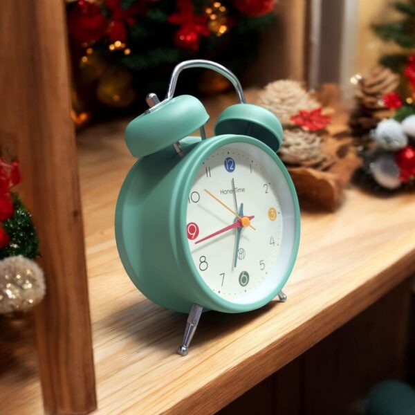 Super Premium Honey time Light Green and White Clock (TC-232) - Image 2
