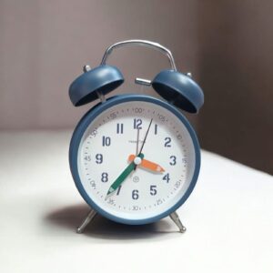 Super Premium Honey time Deep Blue and White Clock (TC-231)
