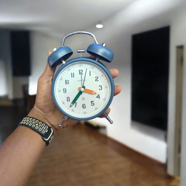 Super Premium Honey time Deep Blue and White Clock (TC-231) - Image 2