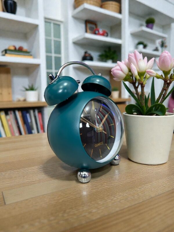 WhatsApp Image 2026-02-21 at 10.16.34 PM (1) (1) Bell Matt Green Alarm Clock (TC-201)