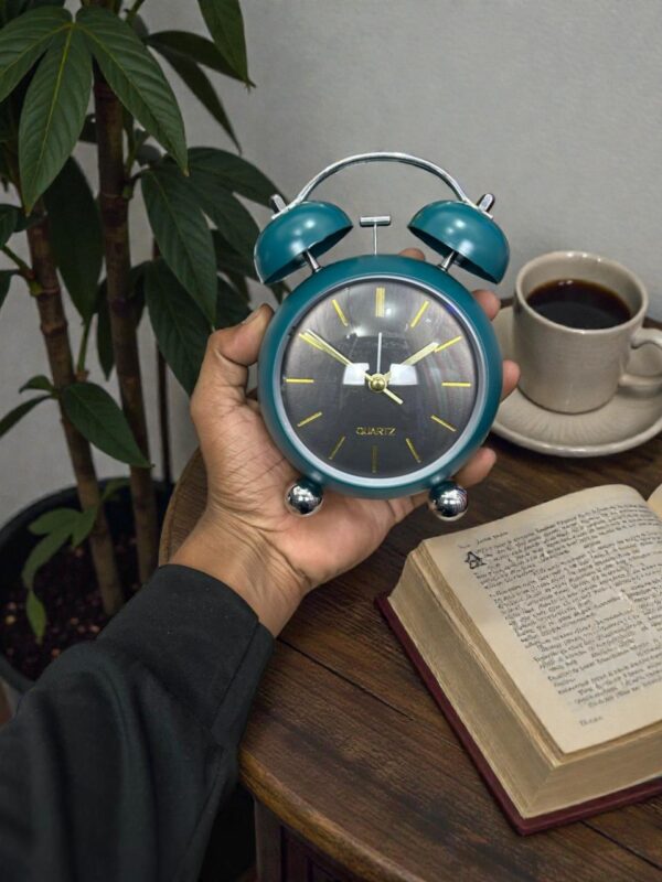 WhatsApp Image 2026-02-21 at 10.16.34 PM Bell Matt Green Alarm Clock (TC-201)