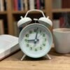 Super Premium Honey time Light Green and White Clock (TC-232)