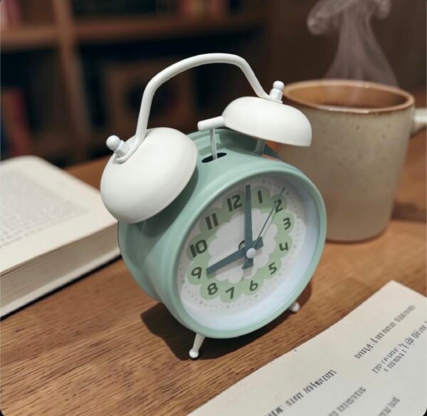 Super Premium Honey time Light Green and White Clock (TC-232)