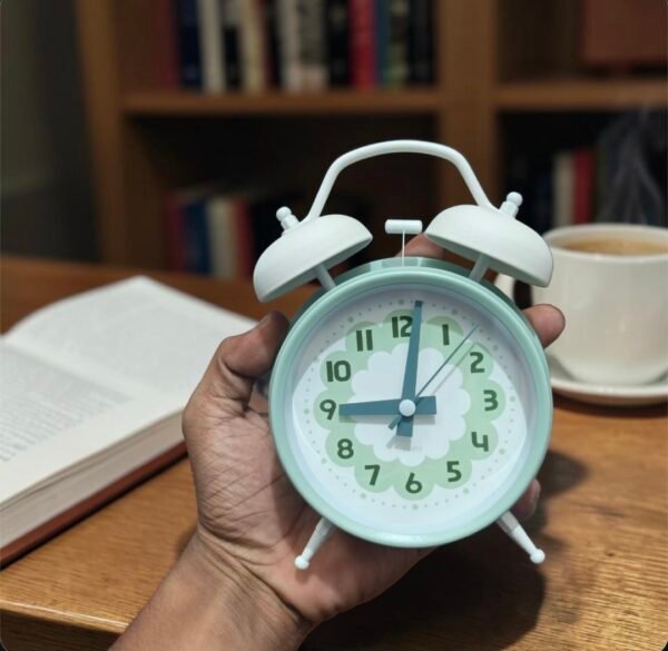 Super Premium Honey time Light Green and White Clock (TC-232)