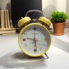 ok Super Premium Honey time Yellow and White Clock (TC-229)