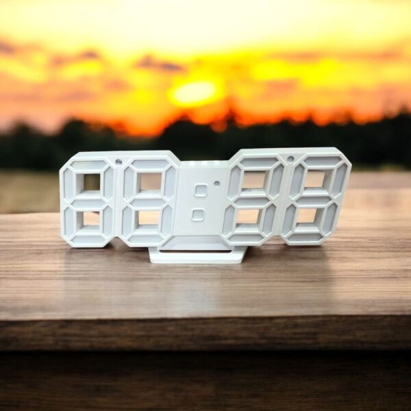 WhatsApp Image 2025-10-13 at 19.16.17_7b3e3cc2 3D LED Digital Wall,Desktop WHITE Colour Clock (LC-601)
