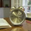 Bell Alarm golden colour Clock (TC-210)