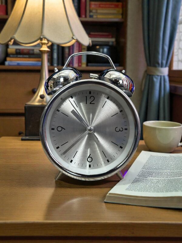 WhatsApp Image 2026-02-24 at 4.56.57 PM (3) Bell Alarm Silver colour Clock (TC-211)