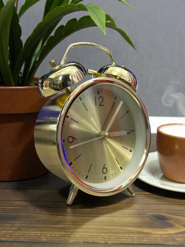 Bell Alarm golden colour Clock (TC-210)