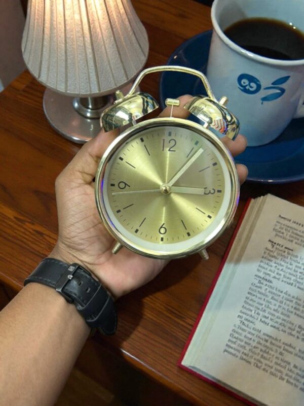 Bell Alarm golden colour Clock (TC-210)