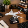 Rotating Stand with Metal EMIRATES  Aircraft-16 cm(Air-703)