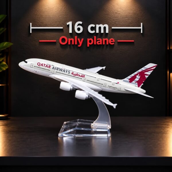 16 cm Only Metal QATAR AIRWAYS Aircraft(Air-701)