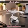 20 cm Metal EMIRATES  Aircraft with Rotating Stand(Air-716)