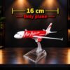 16 cm Only Metal AIR ASIA.COM Aircraft-(Air-727)