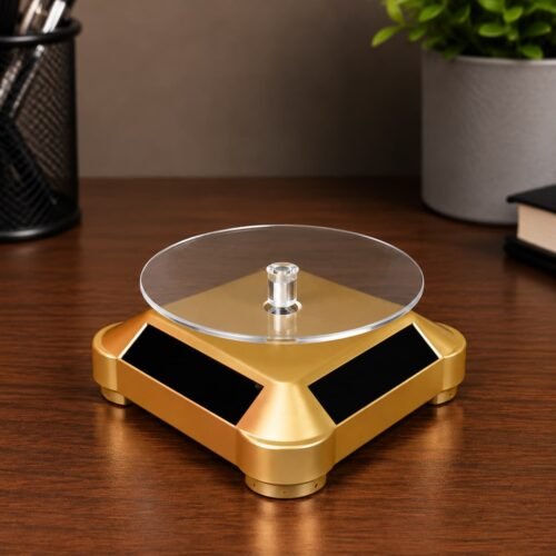 Just Rotating Display Golden Stand – 4.5 inchi (St-705)