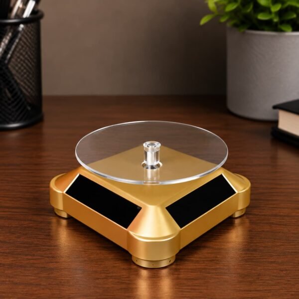 Just Rotating Display Golden Stand – 4.5 inchi (St-705)